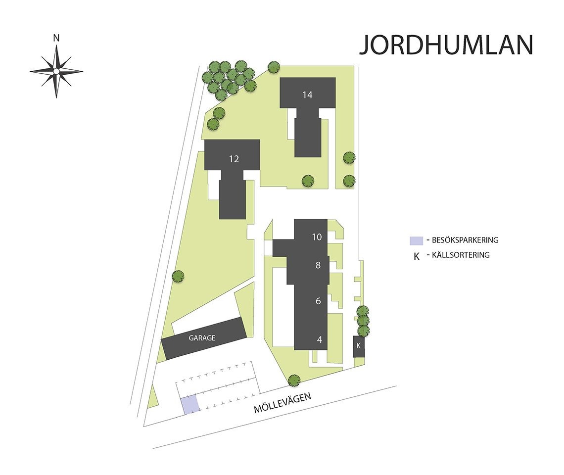 Karta över området