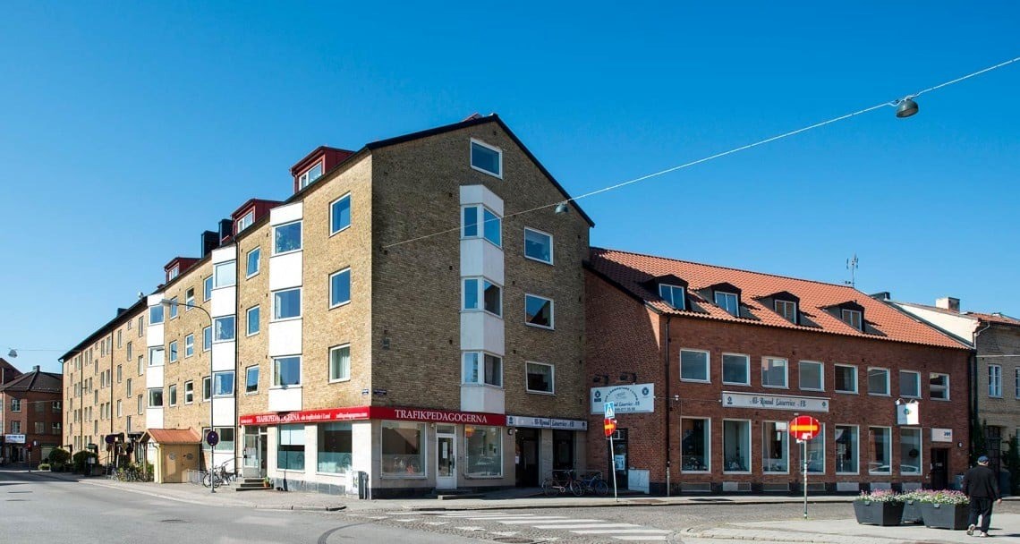 En fastighet i solen