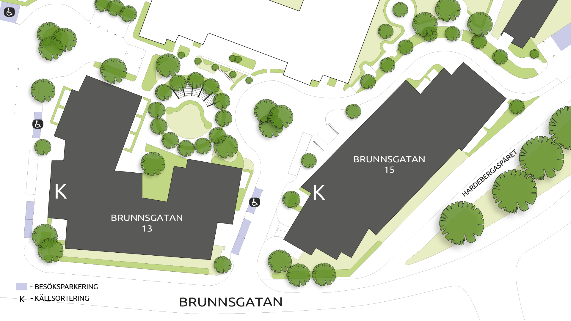 karta över området arkivarien