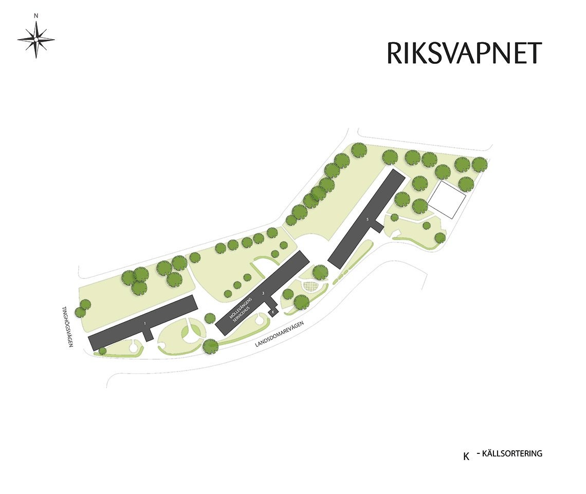 karta över området riksvapnet
