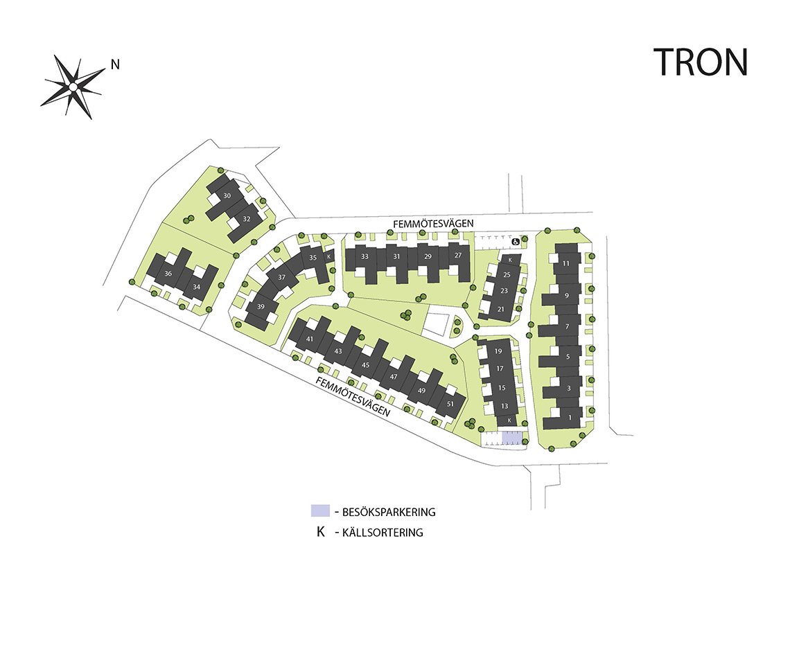Områdeskarta Tron
