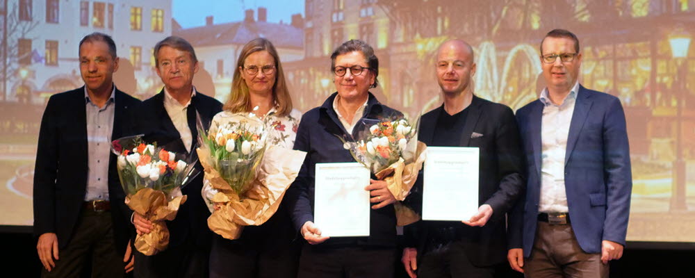 LKF delar ut pris till vinnarna i stadsbyggnadspriset 2019